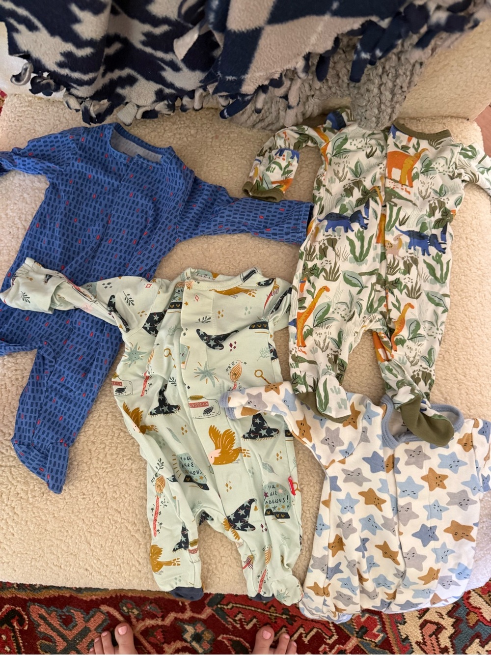 Magnetic Me Kids One-Piece Preemie Sleepers